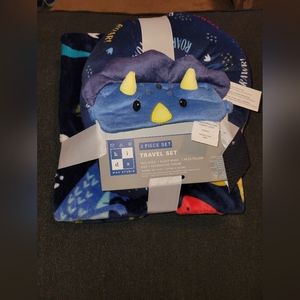 Boys 3 Piece Dino Travel Set